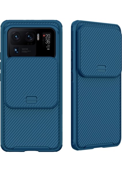 Xiaomi Mi 11 Ultra Için Pc + Tpu Hibrit Telefon Kılıfı - Mavi (Yurt Dışından)