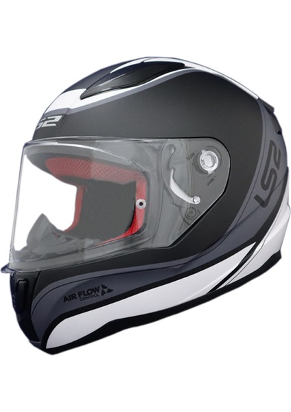 Rapıd Deeper Mat Beyaz-Siyah Kask