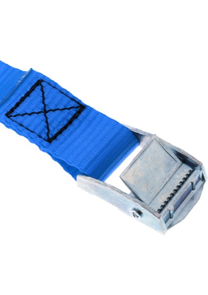 Ağır Cam Toka Kravat Aşağı Kirpik Kayışı Tavan Raf Römork 25MM x 2.5m Mavi modelleri
