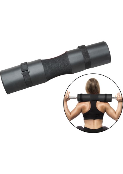 Spor Halter Bar Kapak Squat Pad Ağırlık Kaldırma Omuz Geri Koruyucu Siyah