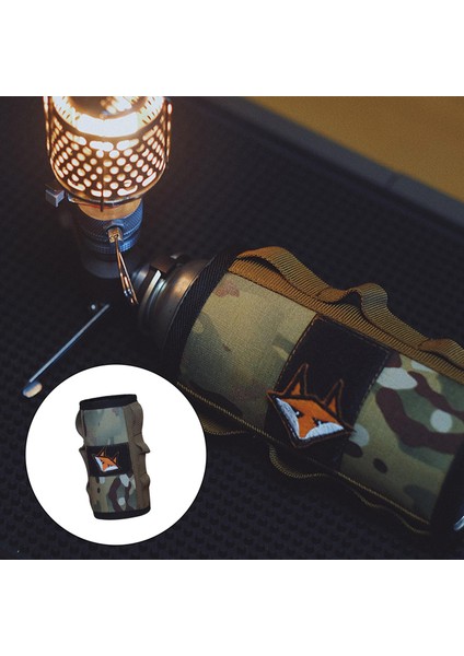 Kamp Gaz Tankı Koruyun Kapak Koruyucu Şişe Dayanıklı Doku Kamuflaj indirimleri