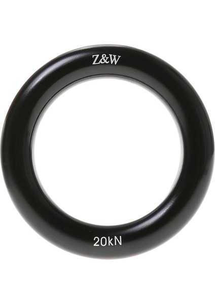 20KN 4500LBS Kaya Tırmanışı Rappel Yüzük Kefalet Çıkışı Arma Ekipmanları Siyah modelleri