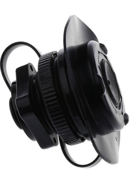 Dayanıklı Şişme Tekne Yatak Spiral Hava Vana Fişleri Yedek Siyah indirimleri