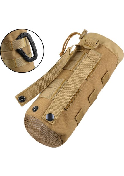Molle Su Şişesi Taşıyıcı Kılıfı Açık Hidrasyon Çanta Aksesuarları Haki