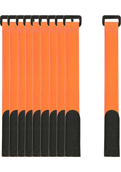 10X Olta Kemerleri Ties Sıkı Iplik Çubuk Askıları Tutucular Sarı(Yurt Dışından)