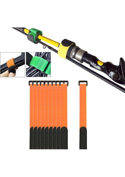 10X Olta Kemerleri Ties Sıkı Iplik Çubuk Askıları Tutucular Sarı(Yurt Dışından) fırsatları