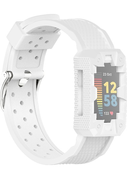 Fitbit Şarjı Için 5 Silikon Entegre Kayış Kordonu(Yurt Dışından)