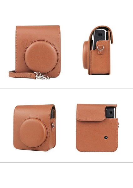 MINI40 Pu Retro Kamera Çantası(Yurt Dışından)