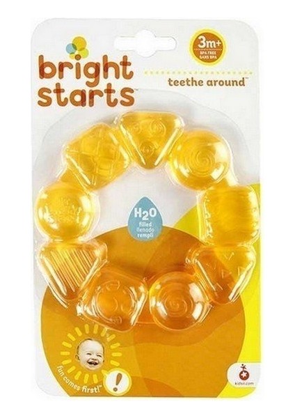 Bright Stars Bright Starts Yüzük Sulu Dişlik - Turuncu