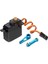 Wltoys Için Servo Kol Servo Çubuk ile Üç Telli Metal Dişli Servo 144001 124019 124018 A959-B A959 Rc Araba Yükseltme Parçaları 1