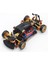 Wltoys K969 K979 K989 P929 Mini-Z Mini-Q Mini-D 1/28 Rc Araba Yükseltme Parçaları Için 4 Adet Sert Plastik Drift Lastik Lastikleri(Yurt Dışından) 5