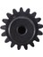 Yükseltme Metal 17T Motor Dişli Yedek Parçaları Wltoys A959 A979 A969 A949-24 Rc Araba Yedek Parçaları Için Pinyon Dişli Parçaları 2