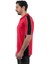 , Polo Yaka Tişört, Kırmızı-Siyah -136E2379- Tshirt 3