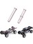 Wltoys Için 144001 124019 Rc Araba Yükseltme Parçaları Aksesuarları 2 Adet Direksiyon Kolonu(Yurt Dışından) 2