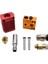 3D Tam Metal J-Kafa CR10 Hotend Extruder Kiti Ender-3 Için Hot End Kiti CR10 10S Bowden Extruder 12V 40W 3D Yazıcı Parçaları 2