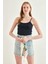 Askılı Viskon Crop Bluz 4