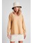 V Yaka Scuba Kumaş Sweatshirt 4