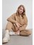 Yaka Çıtçıt Kol Etek Ucu Lastikli Sweatshirt 1