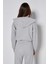 Yaka Çıtçıt Kol Etek Ucu Lastikli Sweatshirt 5