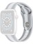 Puluz Apple Watch Uyumlu Series 7 Için Silikon Kayış 45Mm / 6 & Se & 5 & 4 44Mm / 3 & 2 & 1 42Mm Açık Gri 1