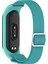Puluz Xiaomi Mi Band Için 3/4/5 Dimi 8-Şekilli Toka Kordonlu Saat Deniz Yeşili 4