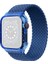 Puluz Apple Watch Uyumlu Serisi 40Mm / 38Mm Için Örgü Kayış, Uzunluk:140Mm Soğuk Deniz Mavisi 1