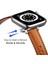 Puluz Kayış Apple Watch Uyumlu Series 7 45Mm / 6 & Se & 5 & 4 44Mm / 3 & 2 & 1 42Mm Güzergâh Toka 5