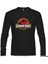 Jurassic Park - Shadow Siyah Erkek Sweatshirt 1