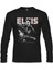 Elvis Presley - The Legend Siyah Erkek Sweatshirt 1