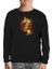 Flash - Lightening Siyah Çocuk Sweatshirt 1