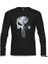 Punisher - Logo 2 Siyah Erkek Sweatshirt 2