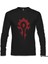 World Of Warcraft - Silver Moon Siyah Erkek Sweatshirt 1