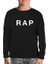 Rap Siyah Çocuk Sweatshirt 1