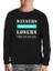 Winners Find A Way Siyah Çocuk Sweatshirt 1