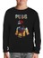 Pubg - Red Storm Siyah Çocuk Sweatshirt 1