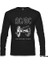 Ac Dc - For Those About To Rock Cover Siyah Erkek Sweatshirt 2
