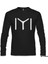 Türk Kayı Boyu - Logo Siyah Erkek Sweatshirt 2