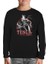 Tesla - God Of Thunder Siyah Çocuk Sweatshirt 1