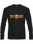 Guns N Roses - Drops Logo Siyah Erkek Sweatshirt 1