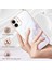 Apple iPhone 12 Için Imd Galvanik Mermer Desenli Telefon Kılıfı - Beyaz (Yurt Dışından) 2