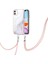 Apple iPhone 11 Için Iml Imd Mermer Desenli Kordonlu Galvanik Tpu Koruyucu Kılıfı - Beyaz (Yurt Dışından) 2