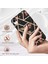 Apple iPhone Xr Için Çizilmeye Düşmeye Dayanıklı Mermer Desenli Galvanik Imd Iml Yumuşak Tpu Kılıf - Siyah (Yurt Dışından) 2