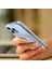 Apple iPhone 13 Pro Için Kartlıklı Gizli Aynalı Akrilik + Tpu Hibrit Kılıf - Şeffaf (Yurt Dışından) 2