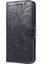 Apple iPhone 13 Pro Için Dantel Çiçek Desenli Pu Deri + Tpu Standlı Kayışlı Telefon Kılıfı - Siyah (Yurt Dışından) 3