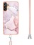 Samsung Galaxy A13 5g Için Mermer Desenli Ipli Tpu Telefon Kılıfı (Yurt Dışından) 3