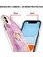 Apple iPhone 11 Için Galvanik Imd Iml Mermer Desenli Esnek Tpu Telefon Kılıfı - Pembe (Yurt Dışından) 2