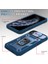 Apple iPhone 11 Pro Max Için Standlı Kamera Koruyuculu Pc + Tpu Telefon Kılıfı - Lacivert (Yurt Dışından) 5