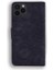 Apple iPhone 13 Pro Için Çiçek Desenli Cüzdan Tasarımlı Standlı Deri Kılıf - Siyah (Yurt Dışından) 4