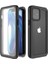 Apple iPhone 12 Için IP68 Suya Dayanıklı Toz Geçirmez Koruyucu Kılıf - Siyah (Yurt Dışından) 3