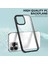Apple iPhone 13 Için Düşmeye Dayanıklı Pc + Tpu Hibrit Koruyucu Kılıf - Siyah (Yurt Dışından) 5